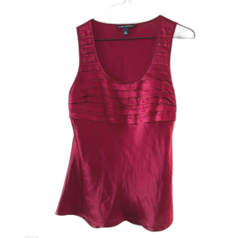Banana Republic Sleeveless Silk Top